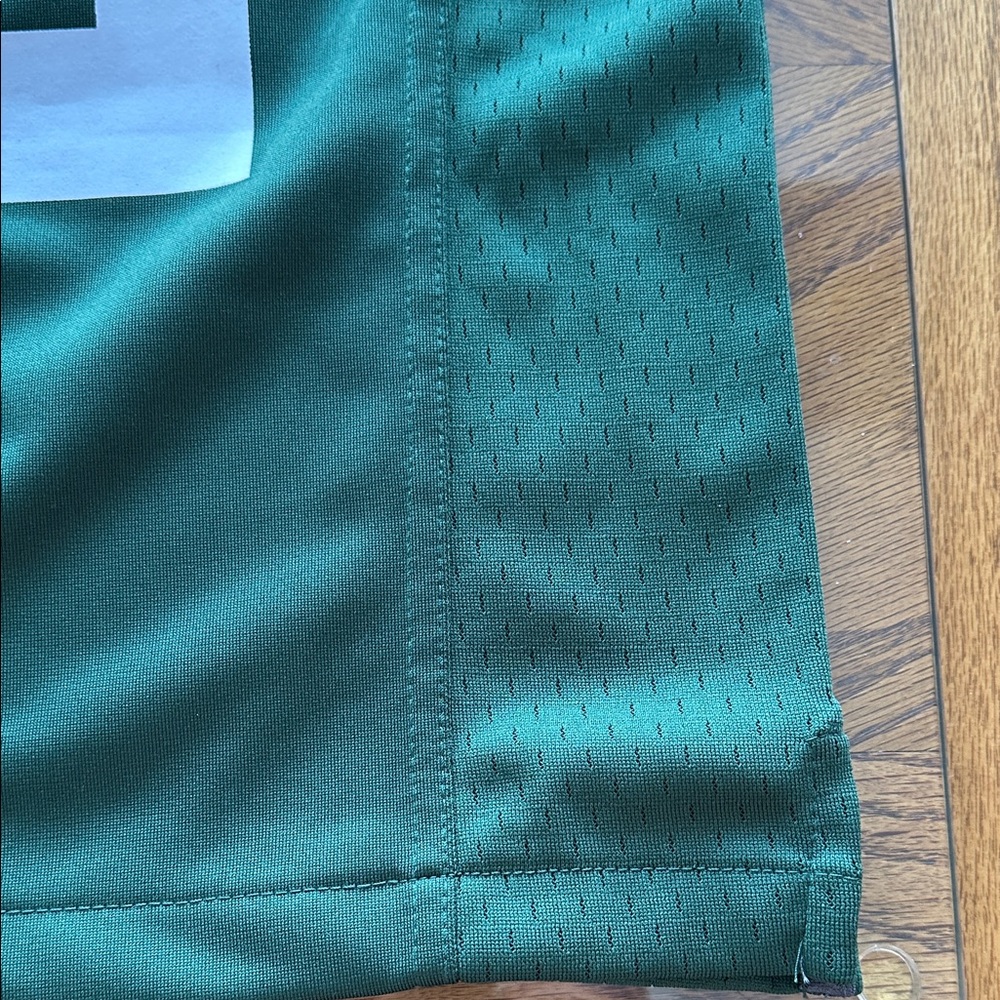 Youth size Small (8) Green and Gold Jersey with Number 12 New with tags - Picture 15 of 16